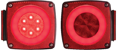 LED GLOLIGHT™ UNDER 80" COMBINATION TAIL LIGHT KIT (SEACHOICE)