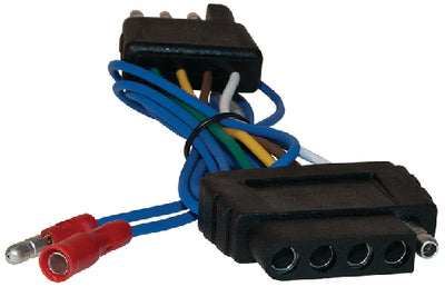 4-FLAT TO 5-FLAT TRAILER WIRING ADAPTER (SEACHOICE)