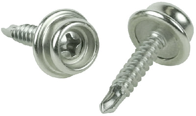BUTTON STUD SELF-DRILLING SCREW (SEACHOICE)
