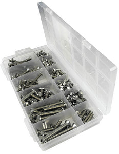 MACHINE SCREW KIT - 256 PIECE (SEACHOICE)