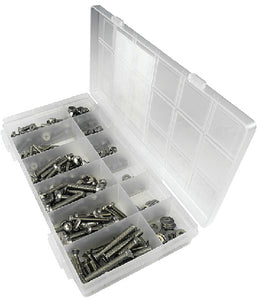 METRIC MACHINE SCREW KIT - 240 PIECE (SEACHOICE)