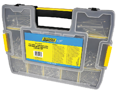 TAPPING AND MACHINE SCREW KIT - 1008 PIECE (SEACHOICE)