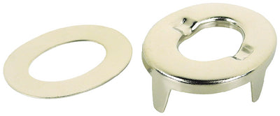 TWIST EYELETS WITH 4 PRONG BASE AND WASHERS (SEACHOICE)