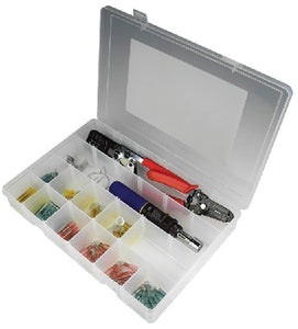 78 PIECE HEAT SHRINK TERMINAL KIT WITH TOOLS (SEACHOICE)
