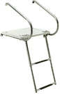 UNIVERSAL SWIM PLATFORM WITH UNDER MOUNT TELESCOPING LADDER (SEACHOICE)