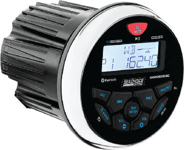 BLUETOOTH® IN-DASH MARINE GAUGE STEREO (SEACHOICE)