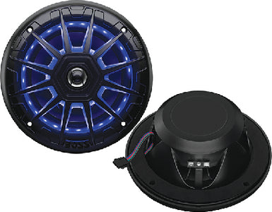 6-1/2" 2-WAY FULL RANGE SPEAKER WITH LED LIGHTS (SEACHOICE)