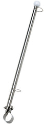RAIL CLAMP FLAG STAFF (SEACHOICE)