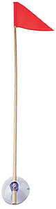 NEW JERSEY SKI FLAG W/ SUCTION CUP (SEACHOICE)