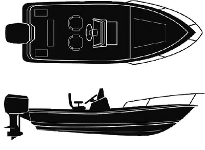 STERLING SERIES CENTER CONSOLE - BOAT COVER (SEACHOICE)