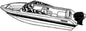 V-HULL RUNABOUTS WITH WINDSHIELD & HAND or BOW RAILS – (Including Eurostyle) (CARVER COVERS)
