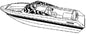 V-HULL RUNABOUTS WITH WINDSHIELD & HAND or BOW RAILS – (Including Eurostyle) (CARVER COVERS)