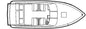V-HULL LOW PROFILE CUDDY CABIN (CARVER COVERS)