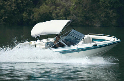 36" HIGH 3 BOW FULLY ASSEMBLED BIMINI TOP (CARVER COVERS)