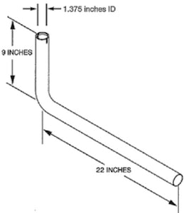 TAILPIPE KIT FOR HGJAA/HGJAB (ONAN)