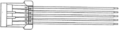 PIGTAIL HARNESS (ONAN)