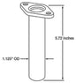 EXHAUST DOWNTUBE W/FLANGE (ONAN)