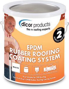 RUBBER ROOF COATING SYSTEM (DICOR)