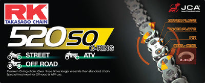 520SO O-RING CHAIN (RK CHAIN)