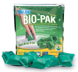 BIO-PAK® HOLDING TANK DEODORIZER AND WASTE DIGESTER(WALEX)