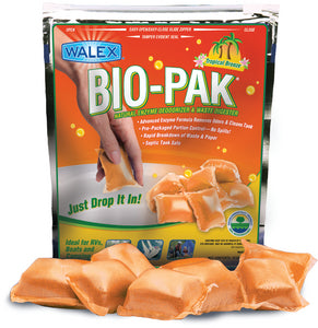 BIO-PAK® HOLDING TANK DEODORIZER AND WASTE DIGESTER(WALEX)