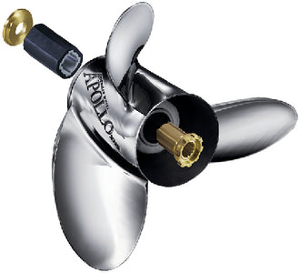 APOLLO 3-BLADE & 4-BLADE STAINLESS STEEL PROPELLERS (MICHIGAN WHEEL)