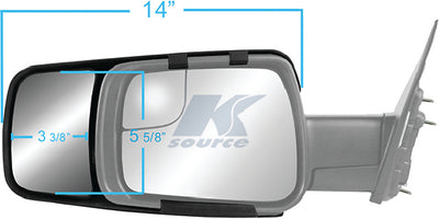 80730 SNAP-ON TOWING MIRROR (KSOURCE)