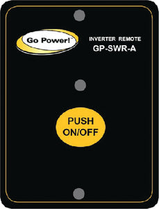 INDUSTRIAL PURE SINE WAVE INVERTER REMOTE (GO POWER)