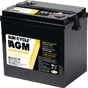 SUN CYCLE AGM SOLAR BATTERY (GO POWER)