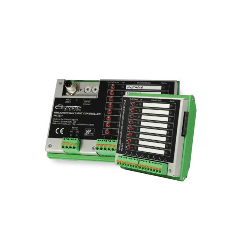 5971 Navigation Light Controller and 5972 8 Channel Expansion Module