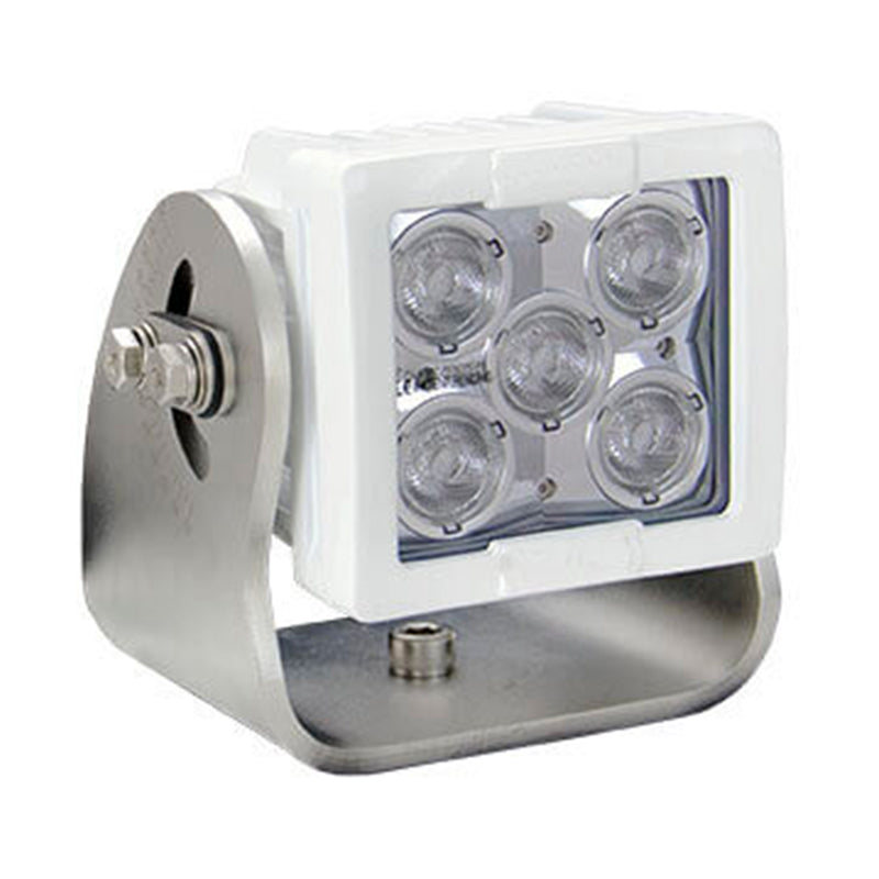 Imtra Offshore 5-LED Marine Deck Light 11-65VDC, 35W, 30 x 65°, White Finish, IP68/69K