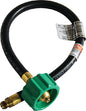 LPG PIGTAIL HOSE - QUICK CLOSING COUPLING (TRIDENT HOSE)