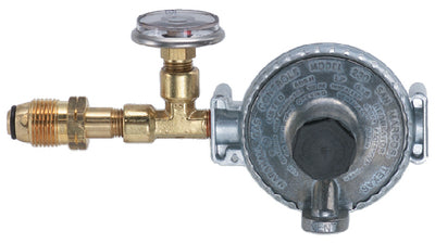 MARINE LPG TANK MOUNT SINGLE STAGE REGULATOR (TRIDENT HOSE)