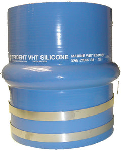 BLUE "VHT" SINGLE HUMP BELLOWS - 272V SERIES (TRIDENT HOSE)