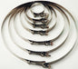 STAINLESS STEEL T-BOLT CLAMPS (TRIDENT HOSE)