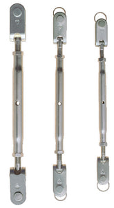 STAINLESS STEEL TUBULAR TURNBUCKLE - JAW & JAW (C. SHERMAN JOHNSON)