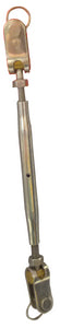 STAINLESS STEEL TUBULAR TURNBUCKLE - JAW & JAW (C. SHERMAN JOHNSON)
