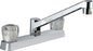 TWO-HANDLE NON-METALLIC KITCHEN FAUCET (DURA FAUCET)