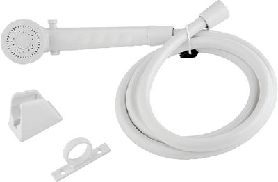 ECONOMY SINGLE FUNCTION SHOWER WAND & HOSE KIT (DURA FAUCET)