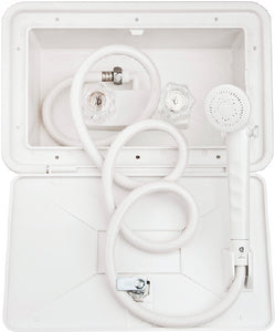 EXTERIOR SHOWER & BOX KIT (DURA FAUCET)