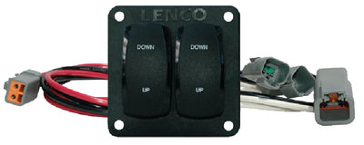 DOUBLE ROCKER SWITCH FOR TRIM TABS (LENCO)