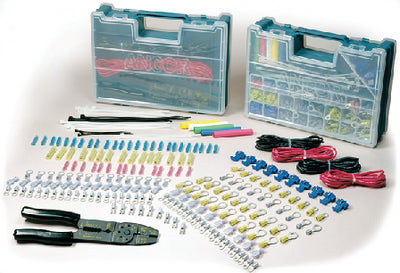 225 PC. ELECTRICAL REPAIR KIT With STRIP/CRIMP TOOL (ANCOR)