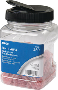 ADHESIVE LINED HEAT SHRINK BUTT CONNECTOR PACK (ANCOR)