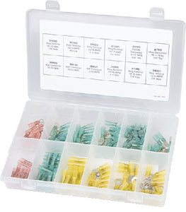 160 PC. HEAT SHRINK TERMINAL & CONNECTOR KIT (ANCOR)