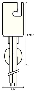 DOUBLE CONTACT BAYONET BULB SOCKET (ANCOR)