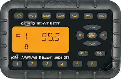JHD910BT HEAVY DUTY WATERPROOF AM/FM/MP3 STEREO (JENSEN)