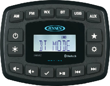 JMS4RTL WATERPROOF AM/FM/MP3/BLUETOOTH STEREO (JENSEN)