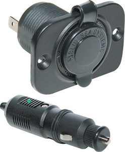 12 VOLT PLUG AND SOCKET (BLUE SEA)