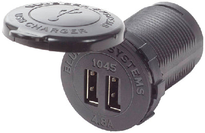DUAL USB CHARGER (BLUE SEA)