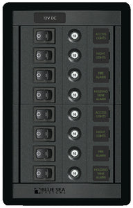 360 PANEL SYSTEM DC PUSH BUTTON RESET-ONLY – ROCKER SWITCH PANEL (BLUE SEA SYSTEMS)